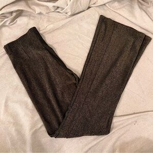 NWT Vintage Gela Bronze/Gold Metallic Stretch Pants Size L
